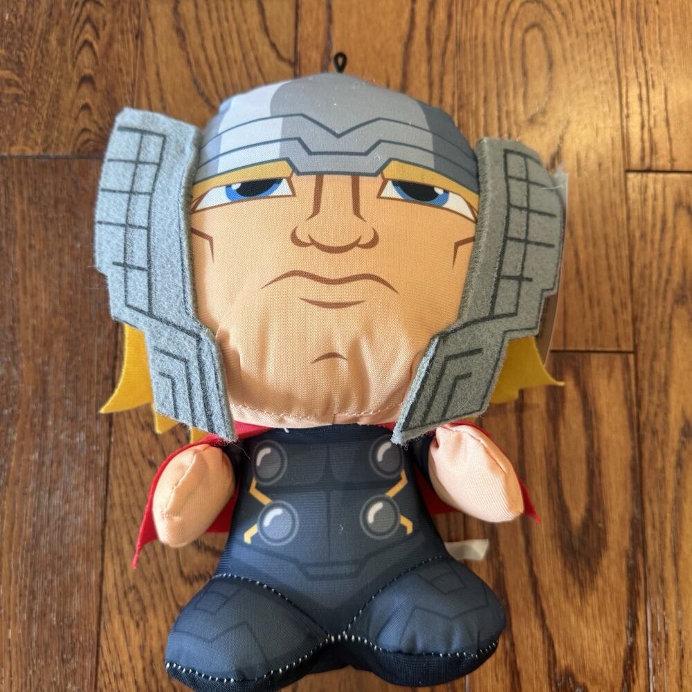 NWT Marvel Superhero THOR Ragnarok Plush Toy Hanging Loop 10" Norse Mythology